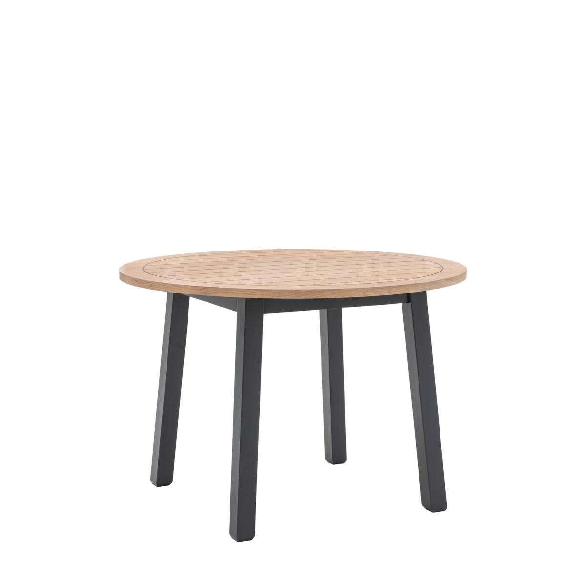 Eton Round Dining Table Navy - Caspian House – image 2