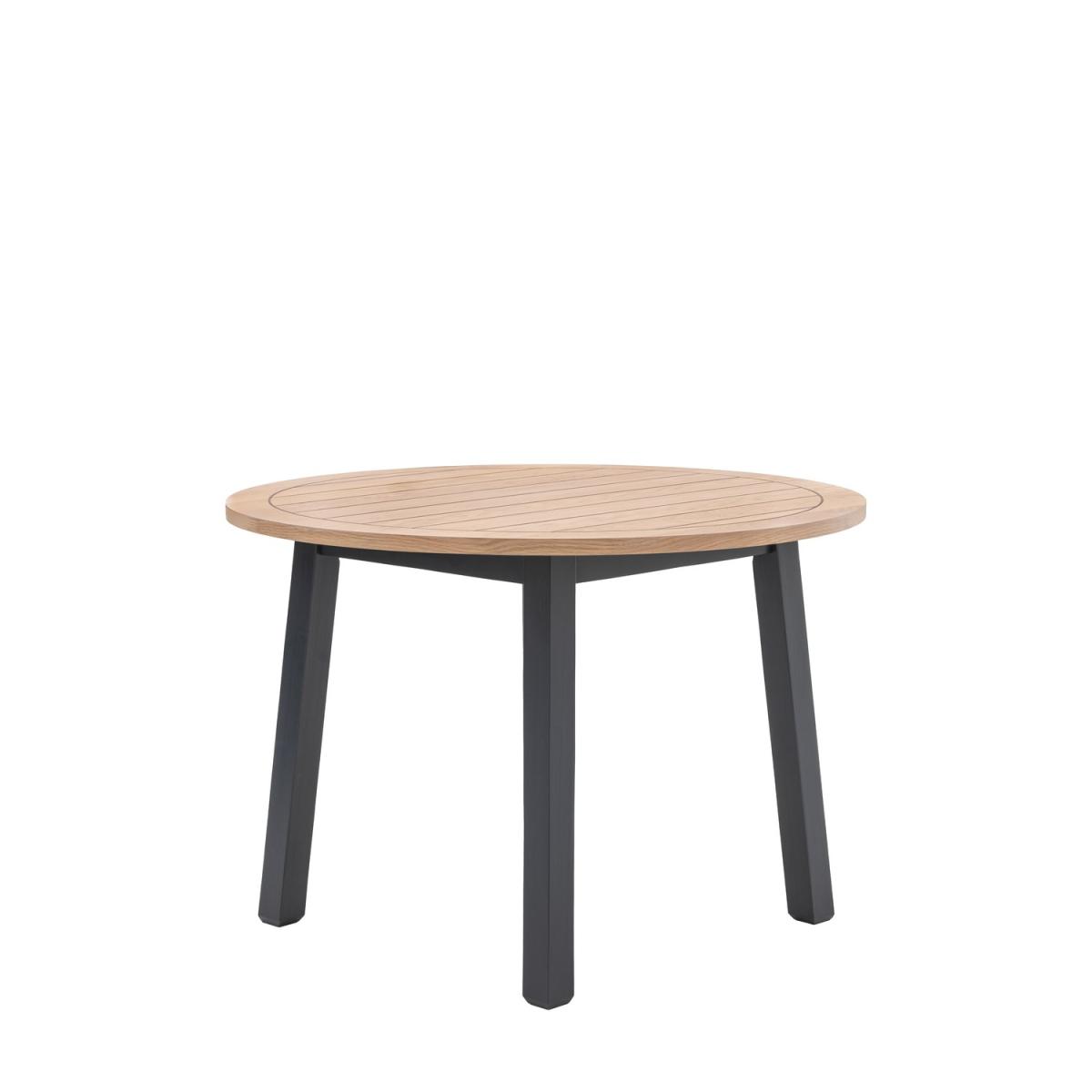 Eton Round Dining Table Navy - Caspian House – image 3