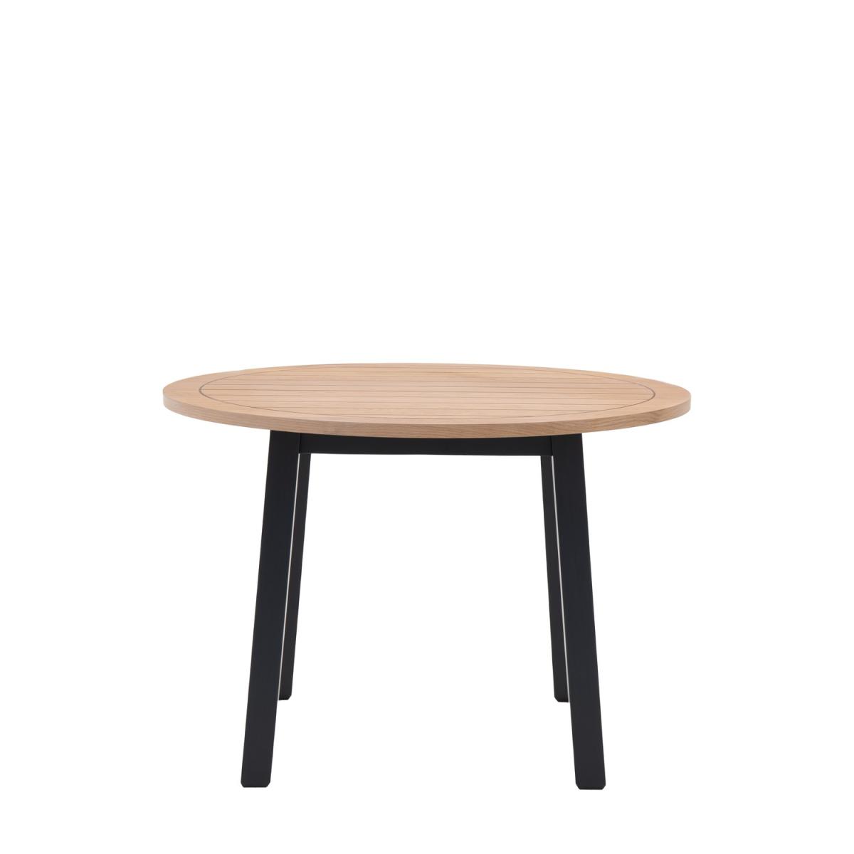 Eton Round Dining Table Navy - Caspian House – image 4
