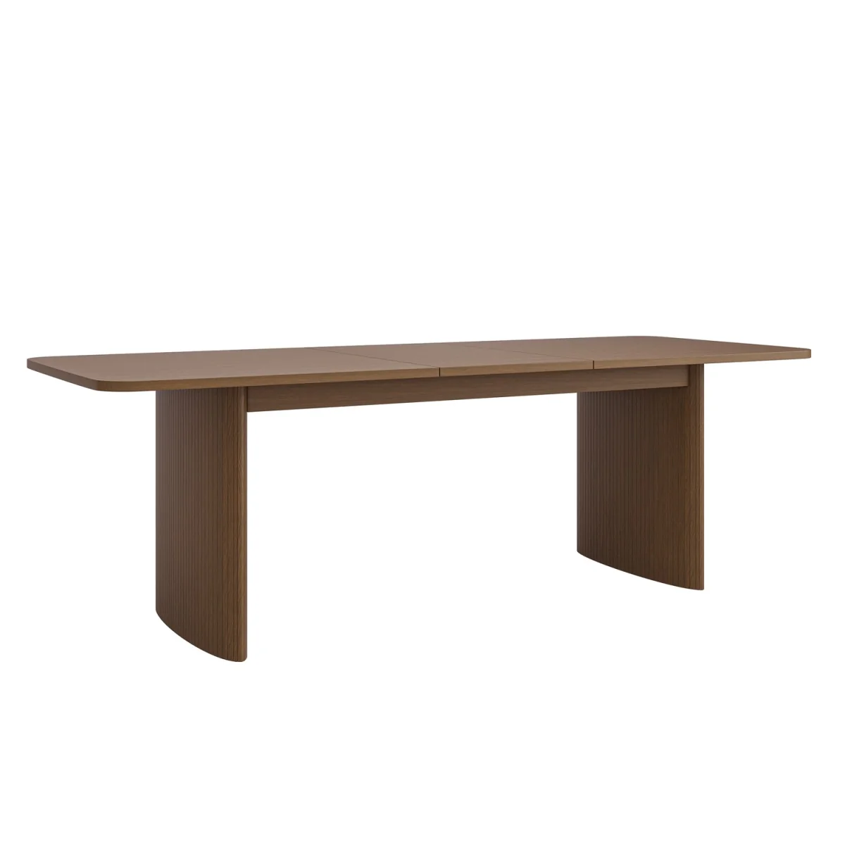 Large Walnut Extendable Dining Table - Seats 6 - 8 - Jarel – image 3