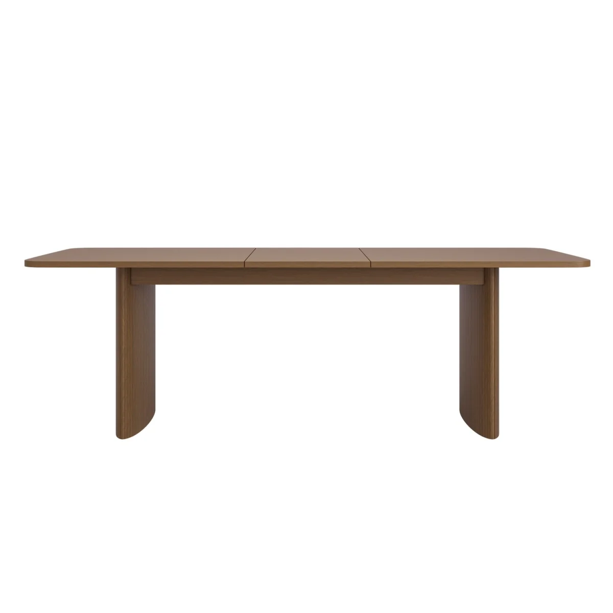 Large Walnut Extendable Dining Table - Seats 6 - 8 - Jarel – image 7