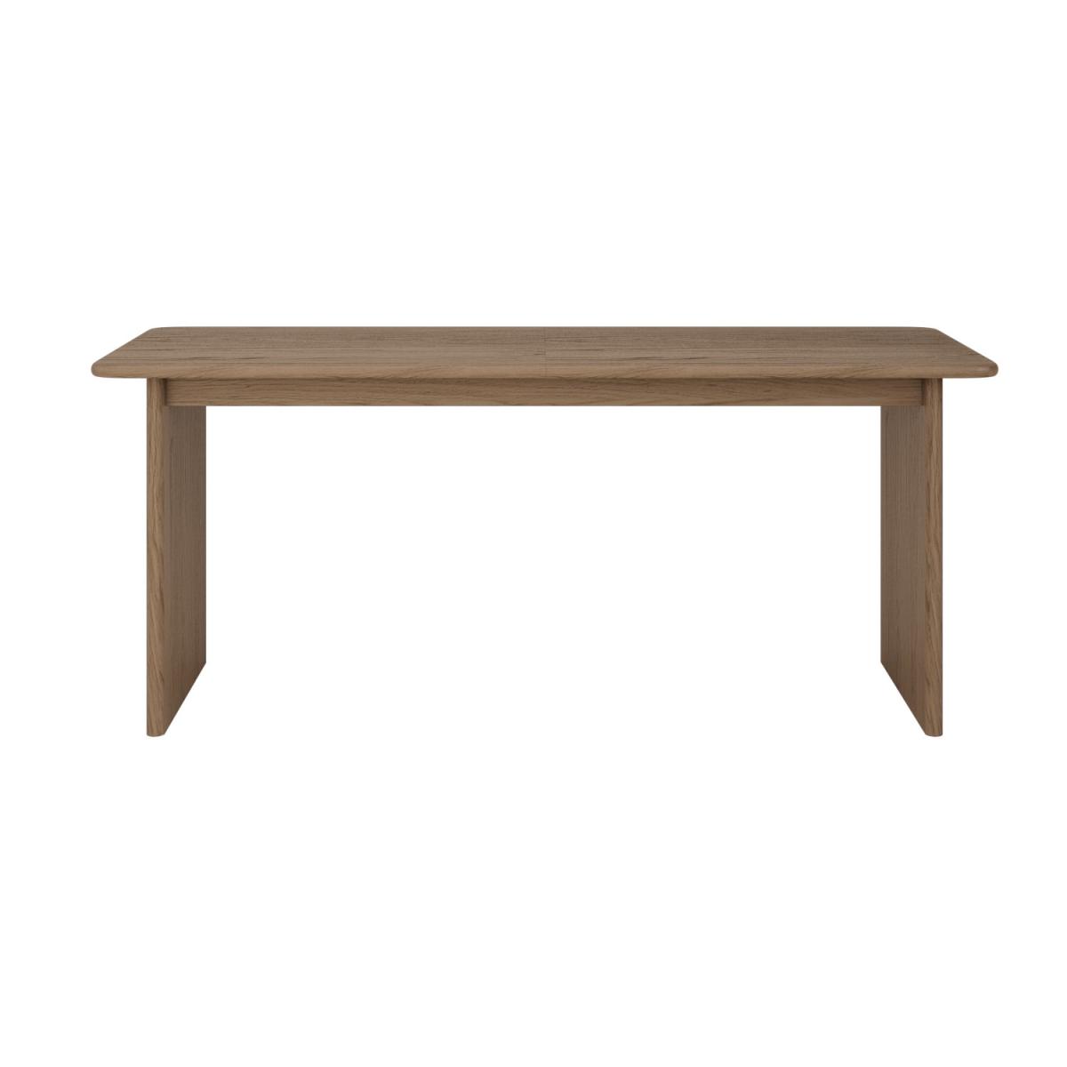 Large Weathered Oak Extendable Dining Table - Seats 6-8 - Mia – image 4