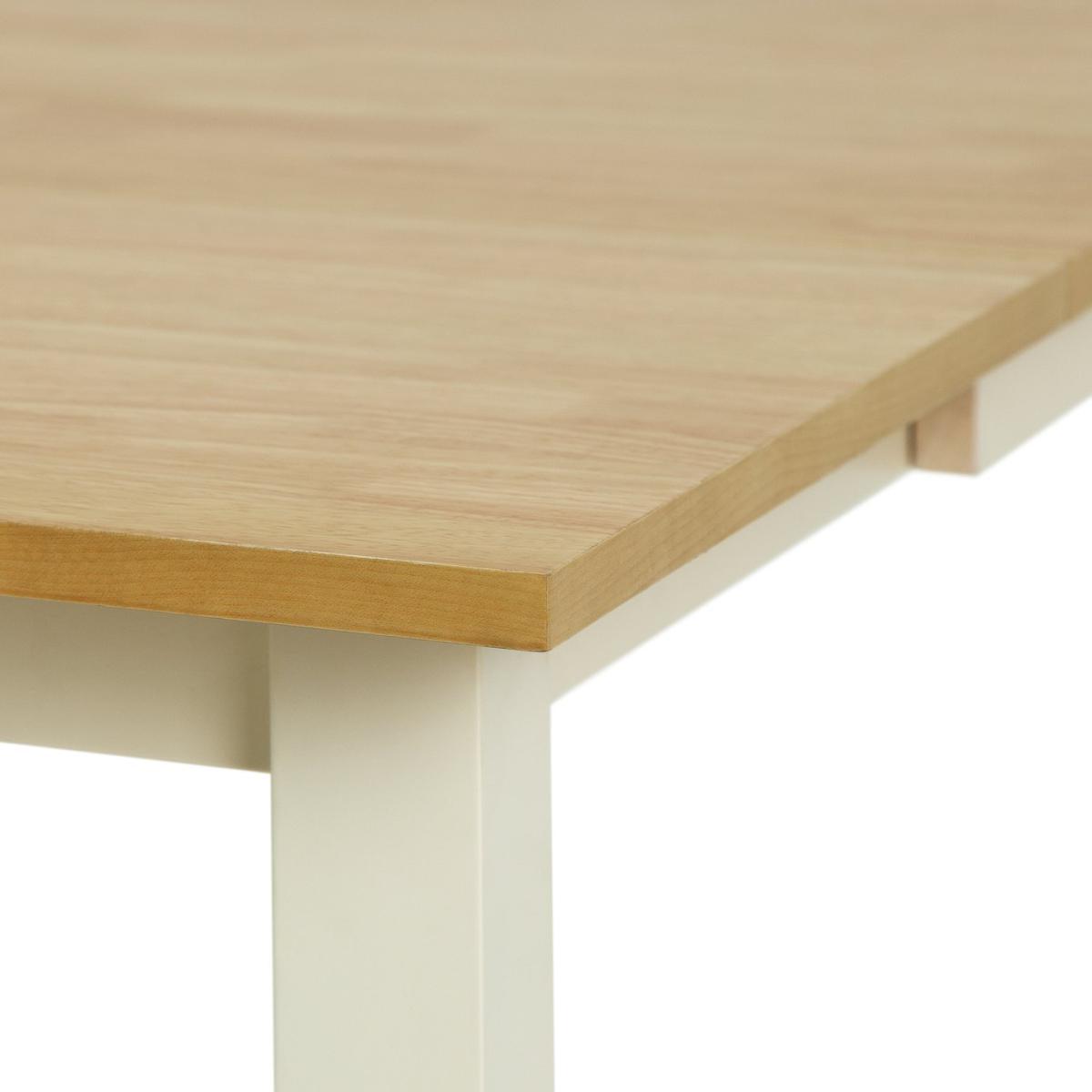Habitat Chicago Extending 4 Seater Dining Table -Two Tone – image 3