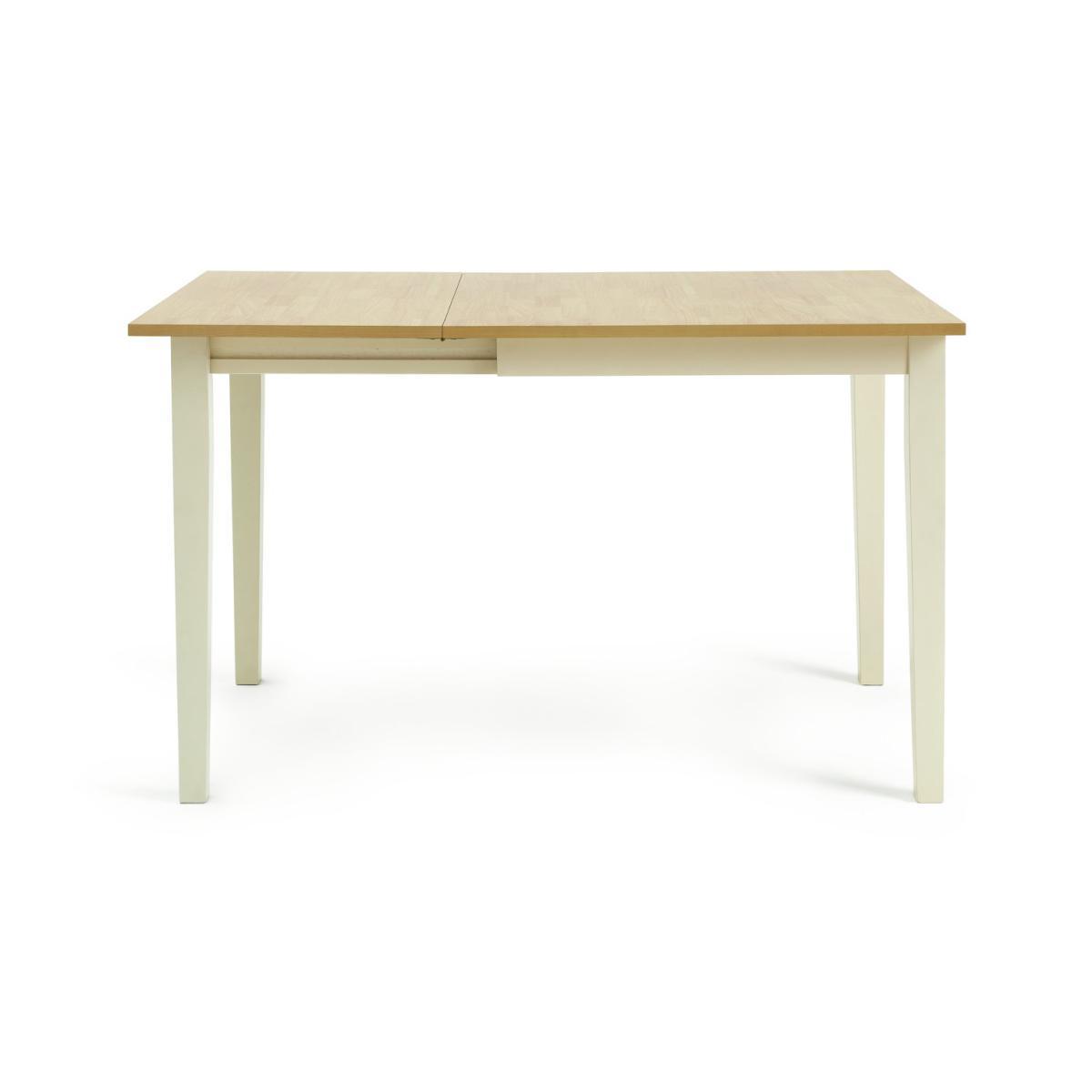 Habitat Chicago Extending 4 Seater Dining Table -Two Tone – image 4