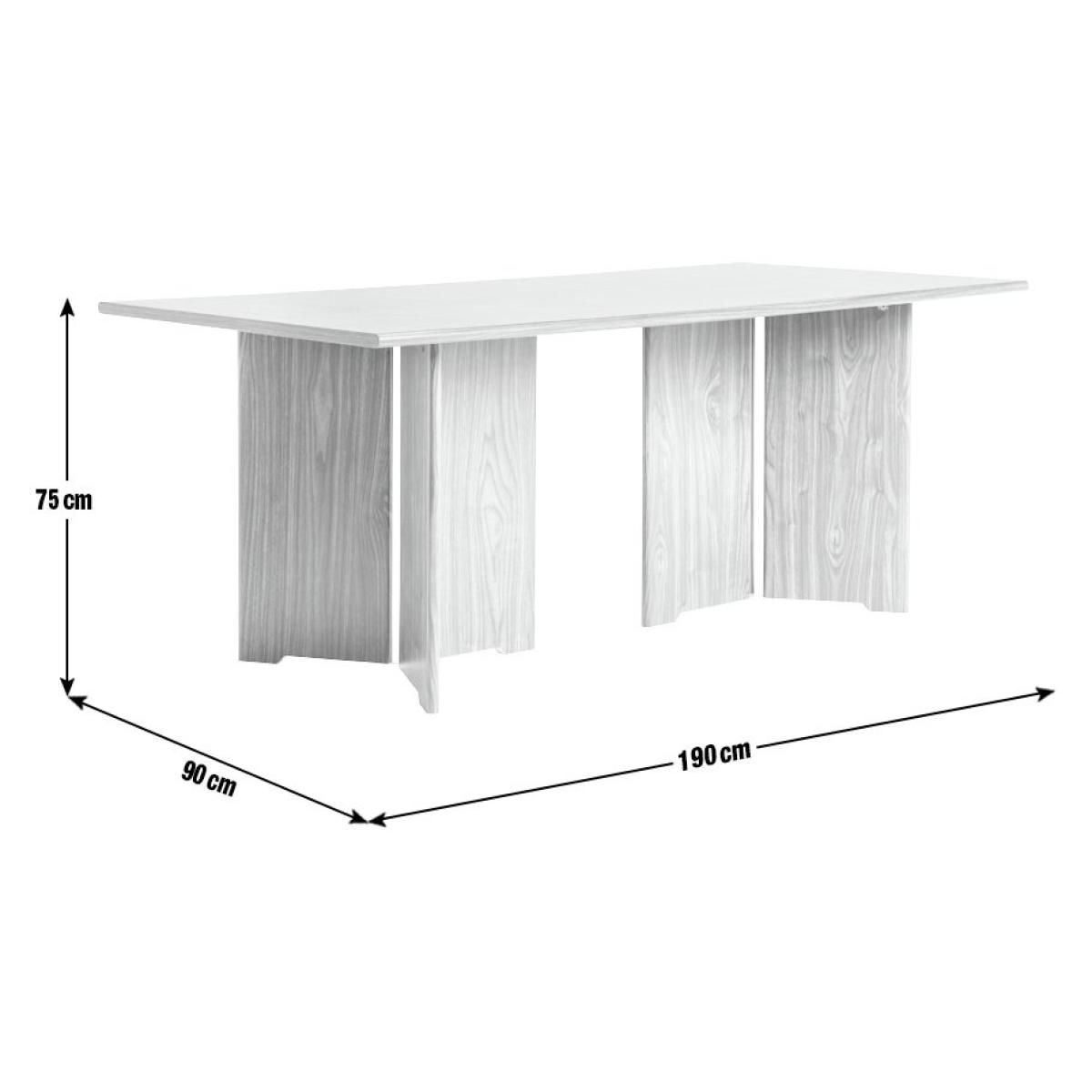 Habitat Frazer Wood Effect Dining Table & 4 Green Chairs – image 5
