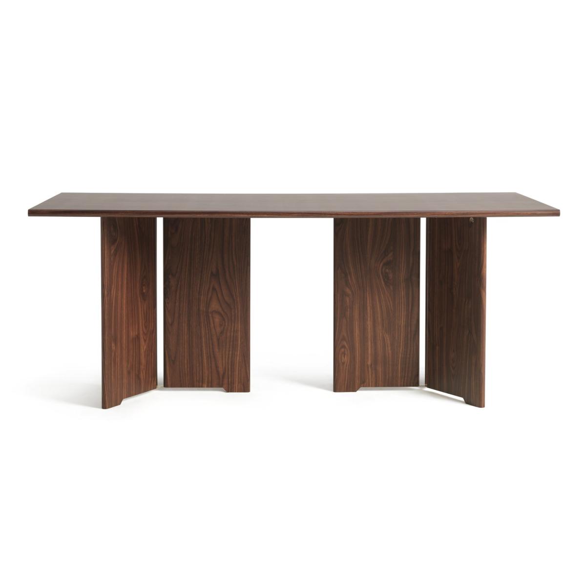 Habitat Frazer Wood Effect Dining Table & 4 Green Chairs – image 6