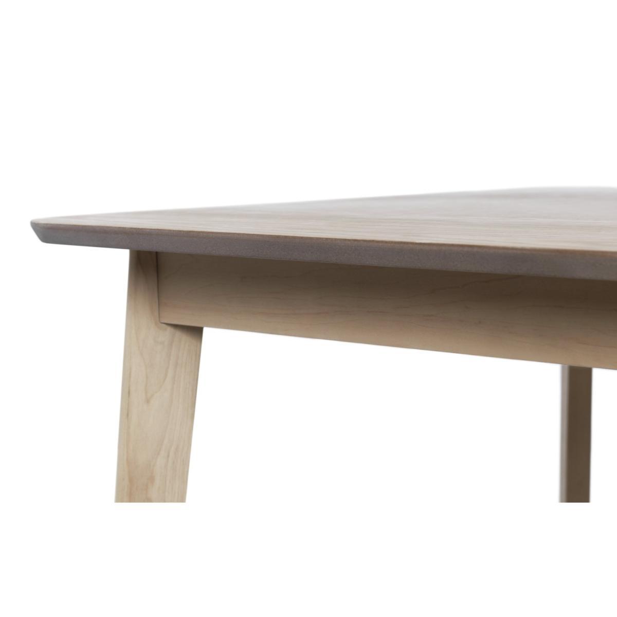 Habitat Skandi Solid Wood Dining Table & 4 Orange Chairs – image 7