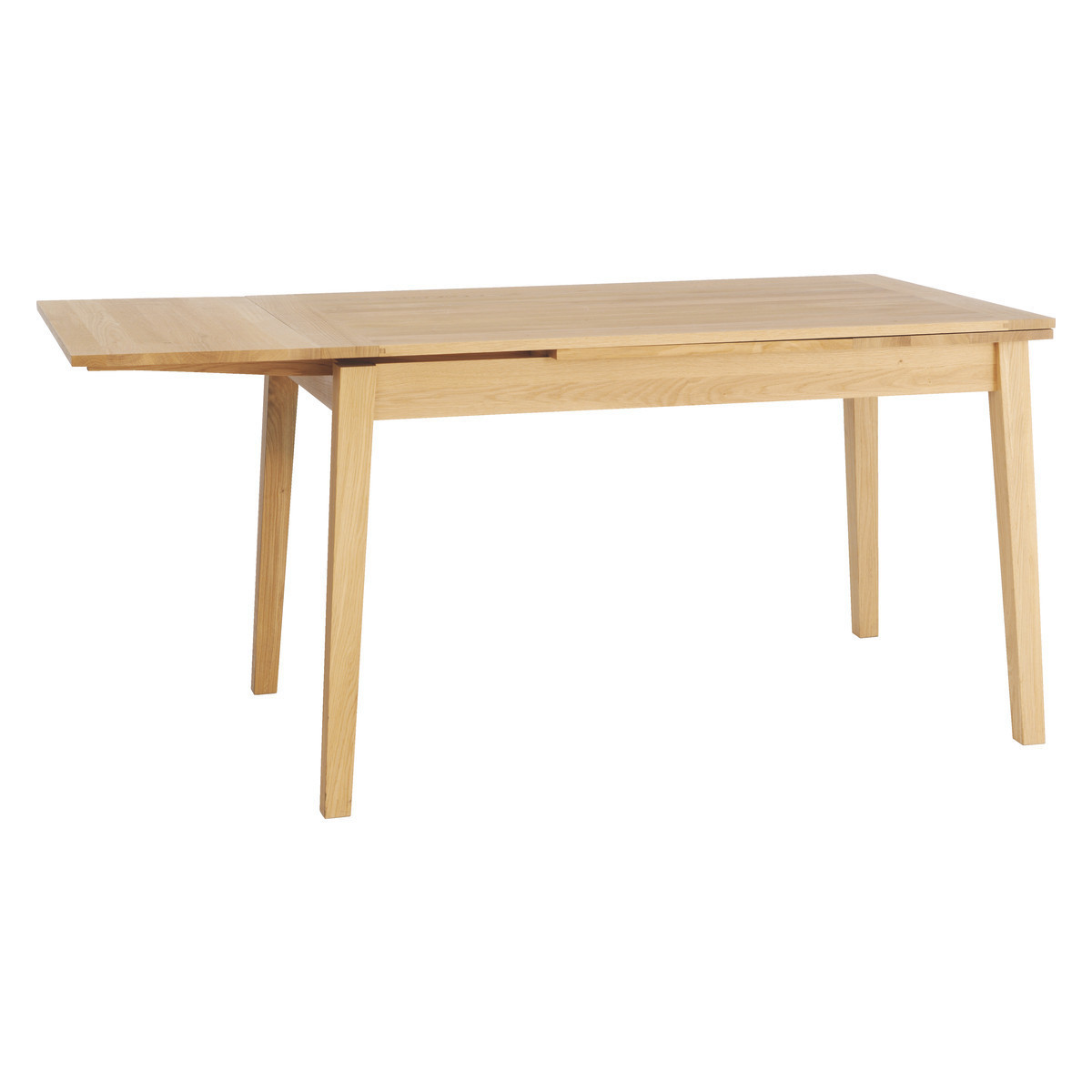 Ruskin Ii 4-6 Seat Oak Extending Dining Table, Natural – image 5