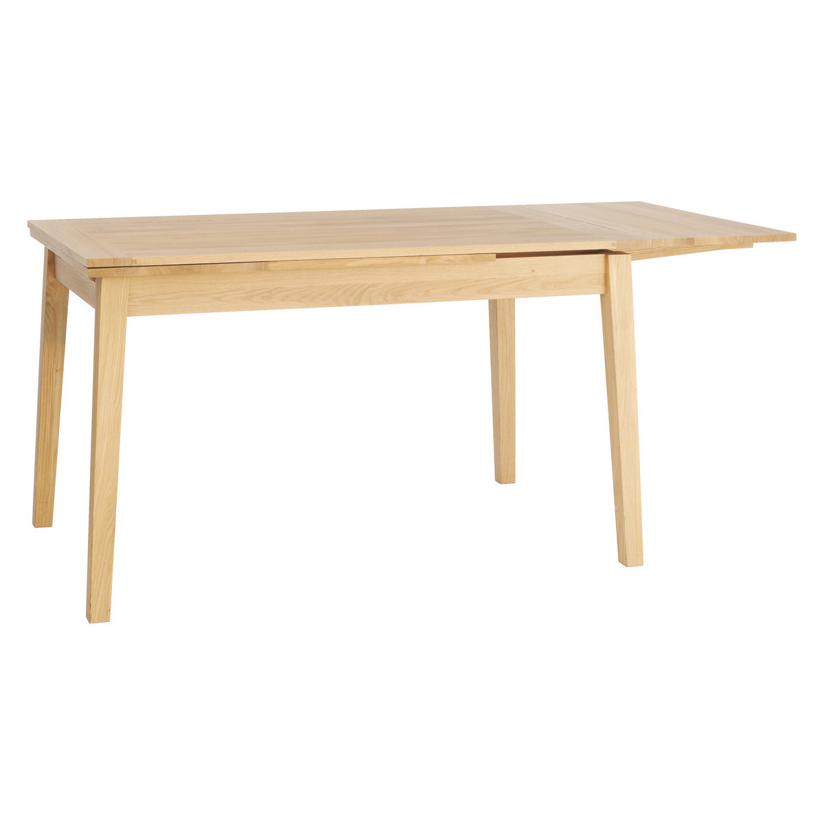 Ruskin Ii 4-6 Seat Oak Extending Dining Table, Natural – image 6