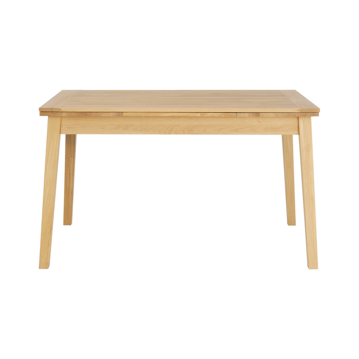 Ruskin Ii 4-6 Seat Oak Extending Dining Table, Natural – image 2