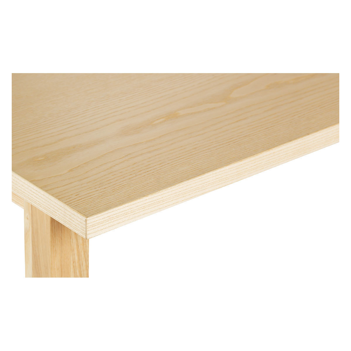 Belami 4 Seater Ash Dining Table, Natural – image 4