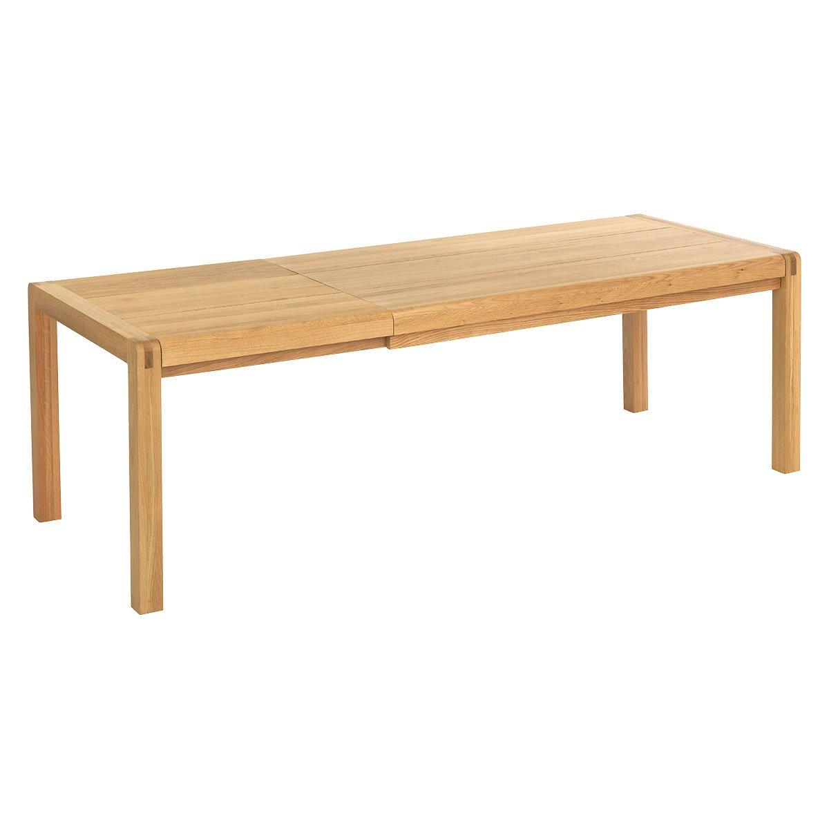 Habitat Radius Oak Dining Table & 8 Alec Cream Chairs – image 9