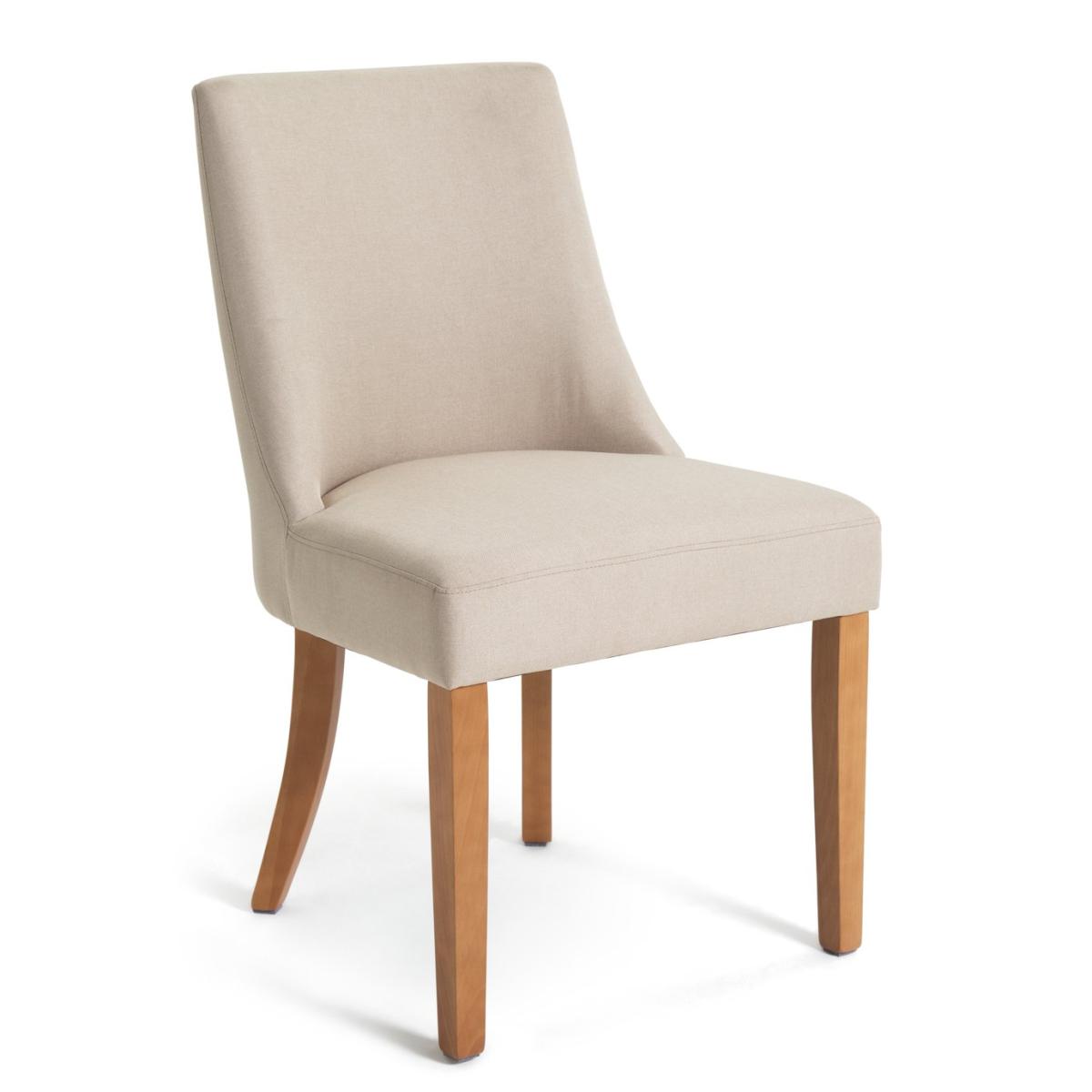 Habitat Radius Oak Dining Table & 8 Alec Cream Chairs – image 10