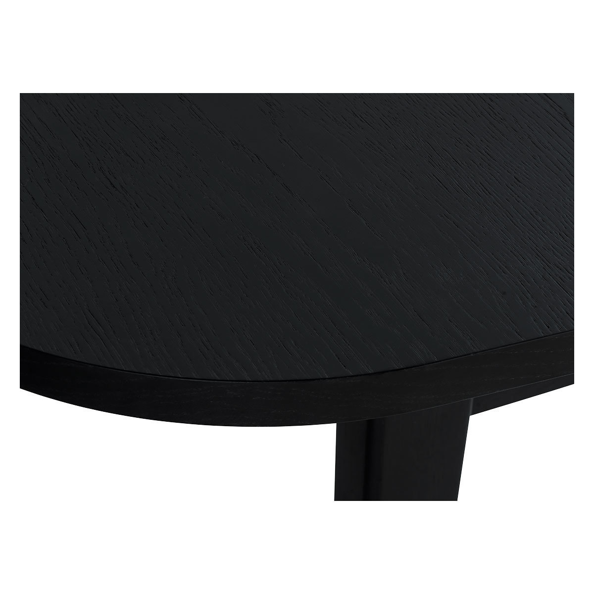Habitat Etta Extending 6 - 8 Seater Dining Table Black Stain – image 4