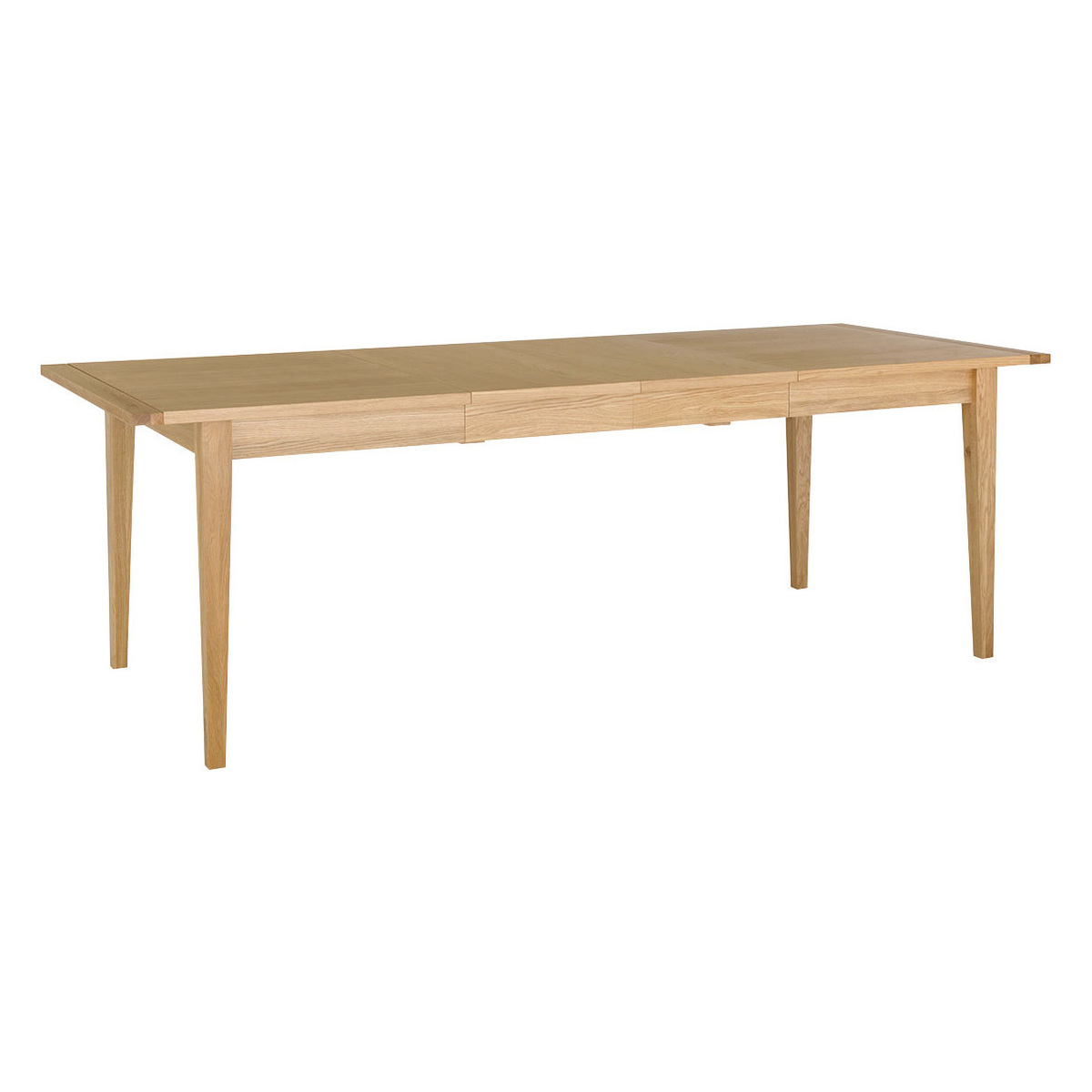Avery 6 - 10 Seater Oak Extending Table, Oak – image 4