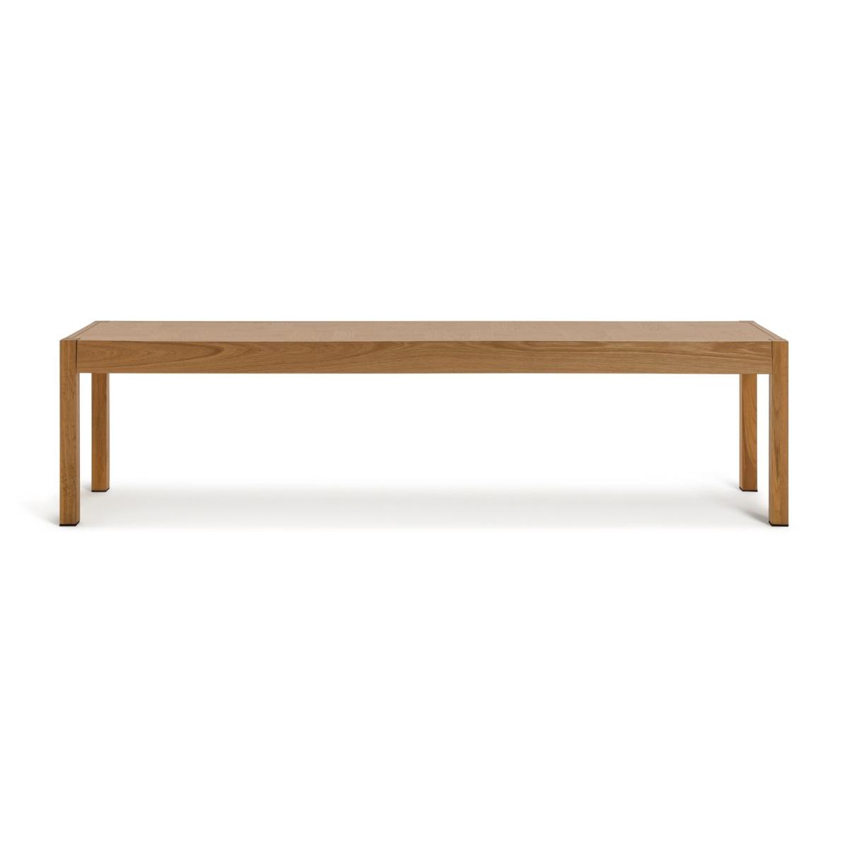 Habitat Laurie Oak Dining Table & 2 Oak Benches – image 11