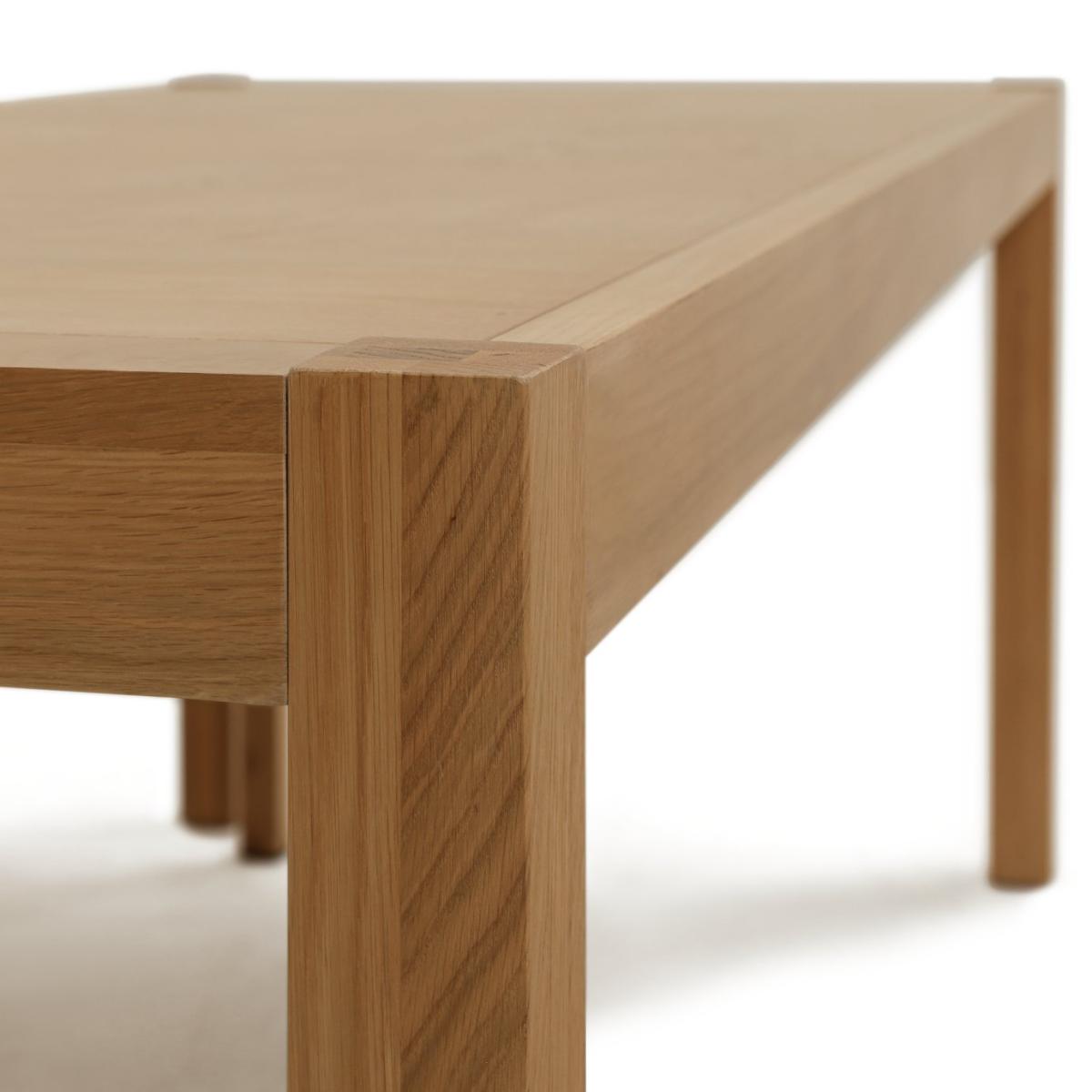 Habitat Laurie Oak Dining Table & 2 Oak Benches – image 8