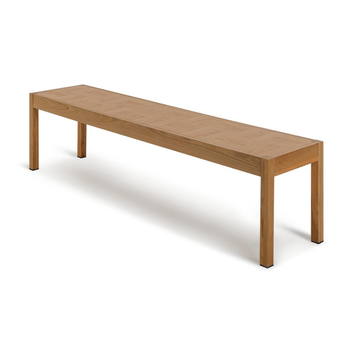 Habitat Laurie Oak Dining Table & 2 Oak Benches – image 9