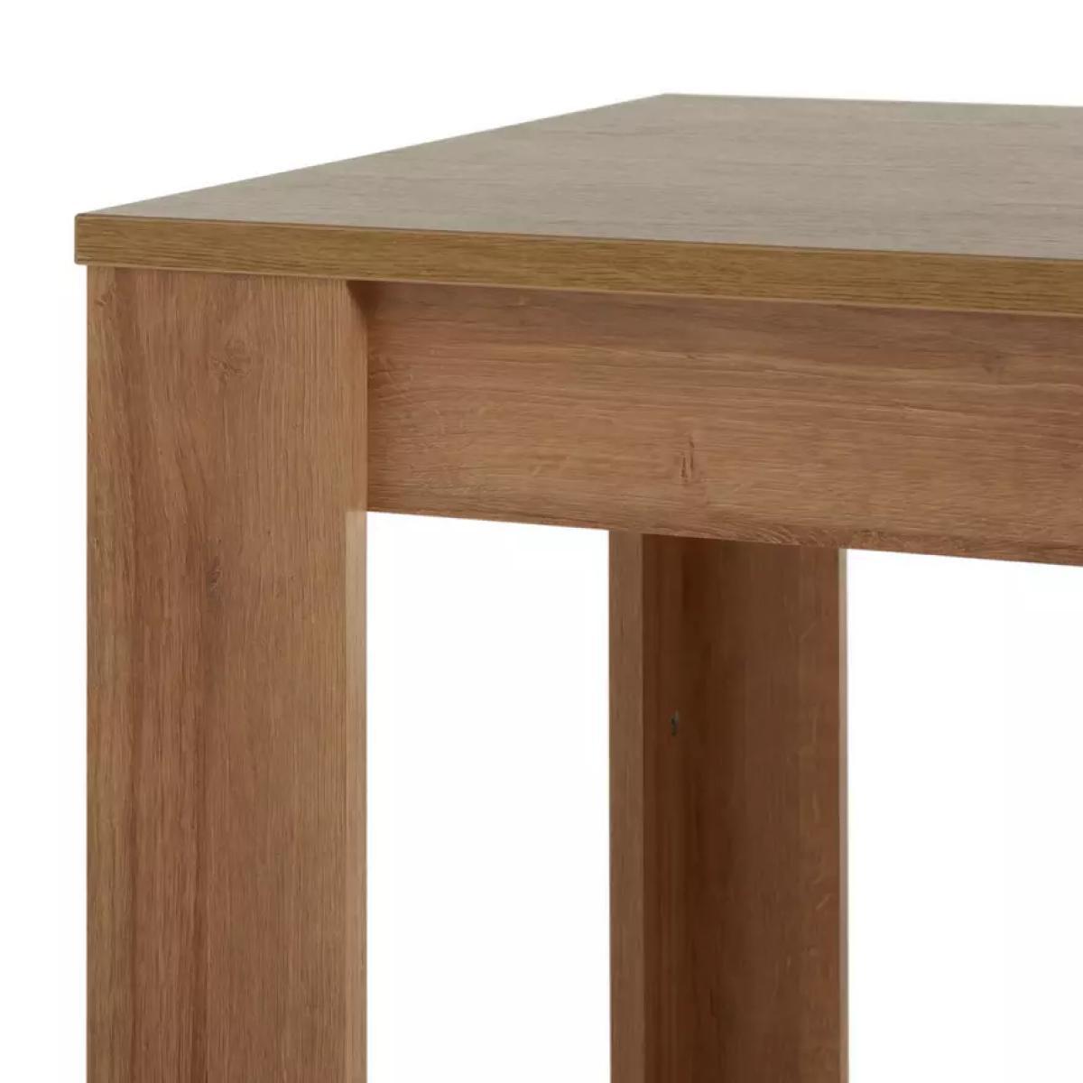 Habitat Miami 4 Seater Dinner Table - Oak Effect – image 6