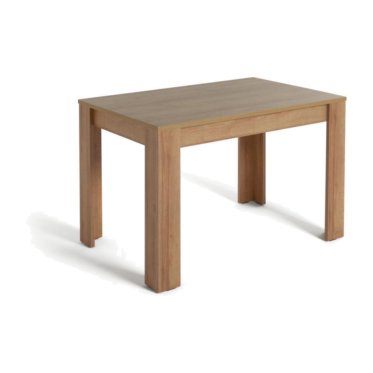 Habitat Miami 4 Seater Dinner Table - Oak Effect – image 1
