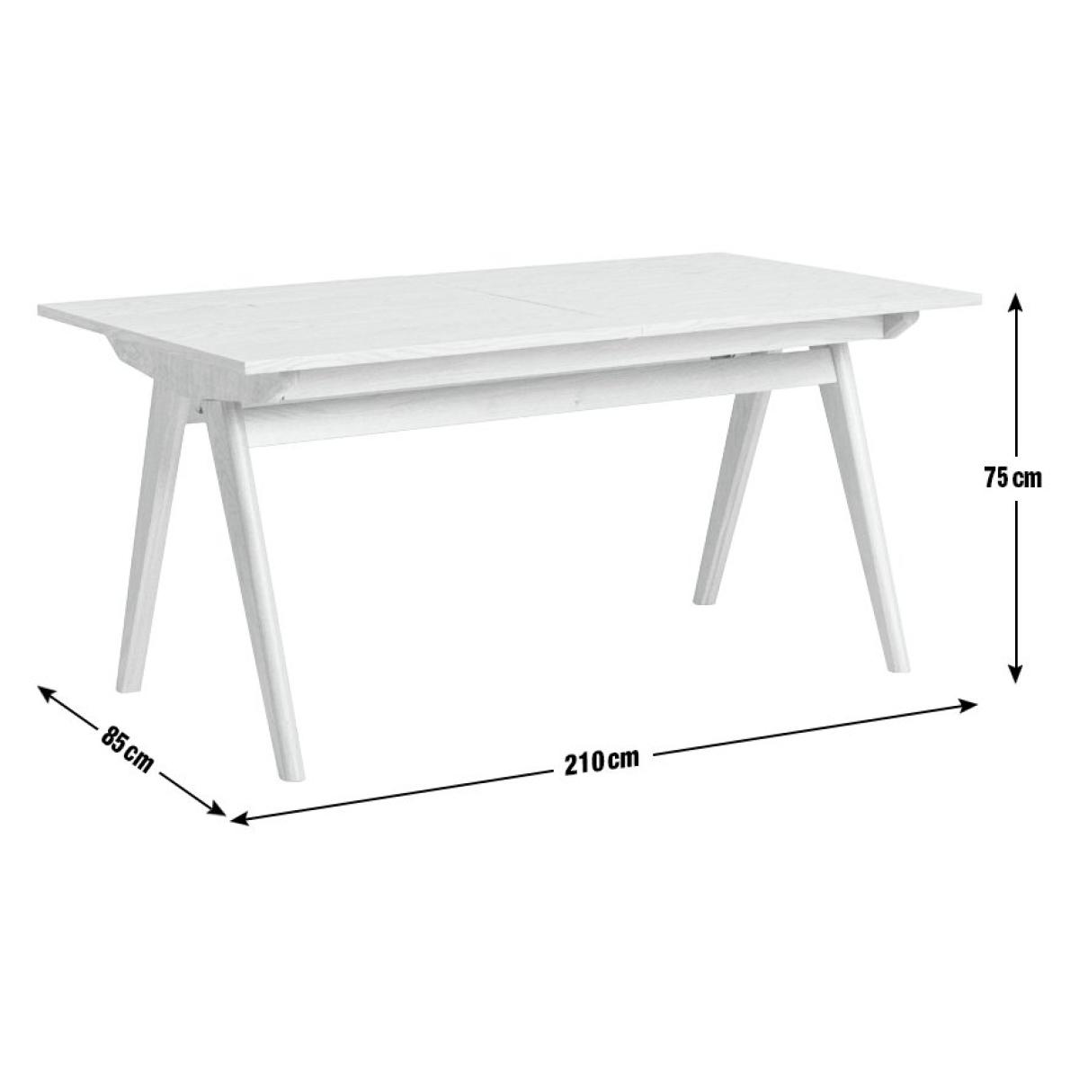 Habitat Jerry Extending 4 - 6 Seater Dining Table - Oak – image 4