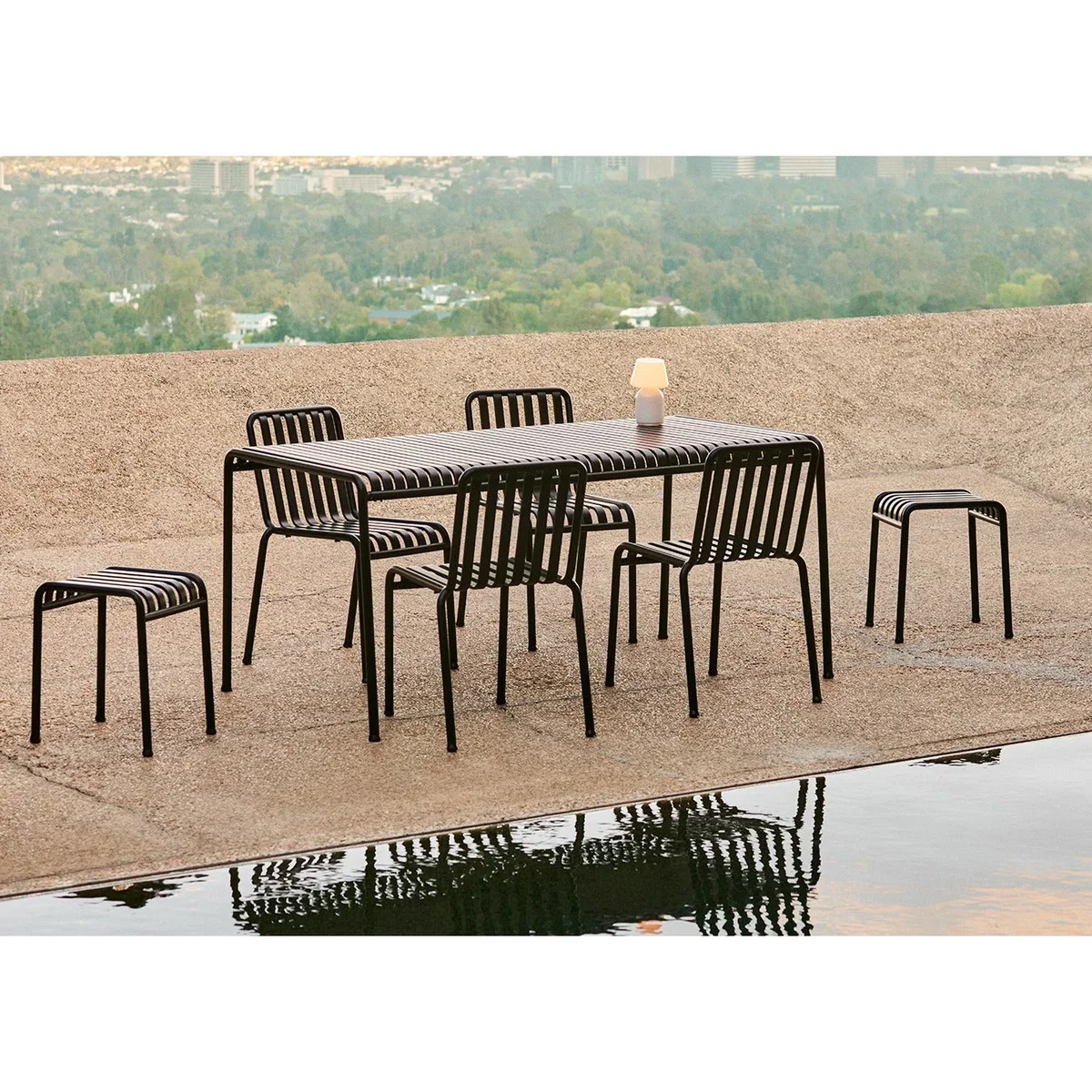 HAY Palissade Dining Table Anthracite 170 x 90cm – image 5