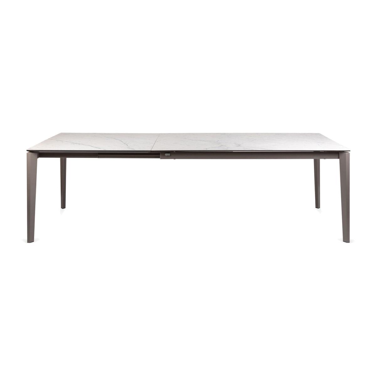 Heal's Rocca Dining Table Alpi White Taupe Base 160 to 260cm
