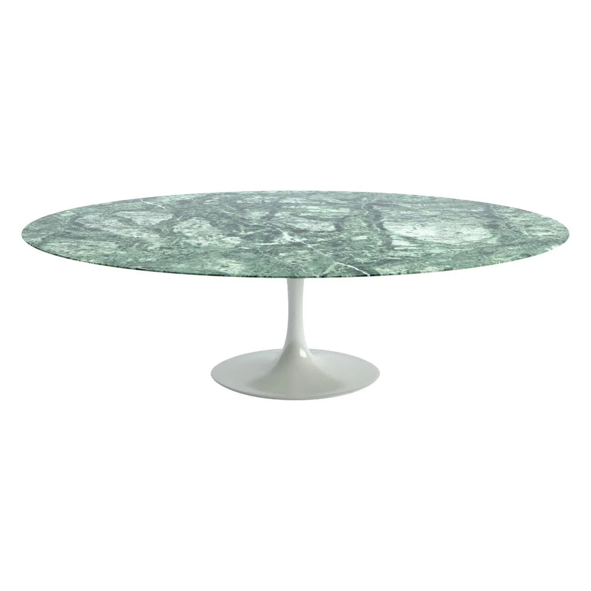 Knoll Saarinen Dining Table with White Base in Statuarietto 244cm – image 10