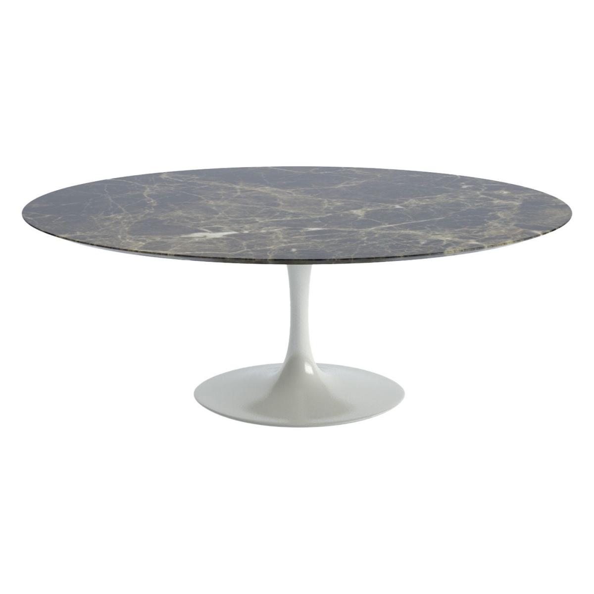 Knoll Saarinen Dining Table with White Base in Verdi Alpi 244cm – image 16