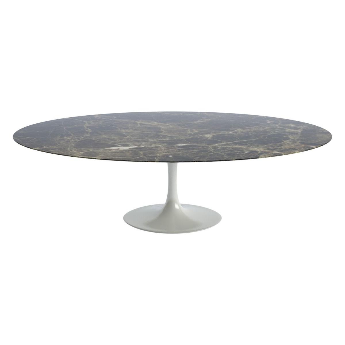 Knoll Saarinen Dining Table with White Base in Verdi Alpi 244cm – image 17