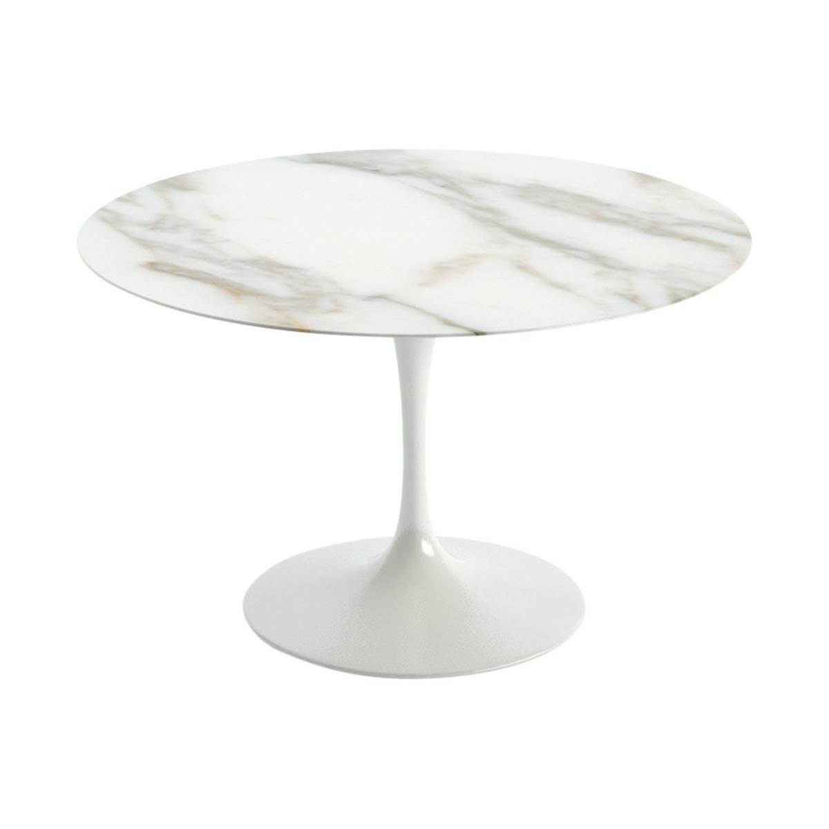 Knoll Saarinen Dining Table with White Base in Verdi Alpi 244cm – image 23