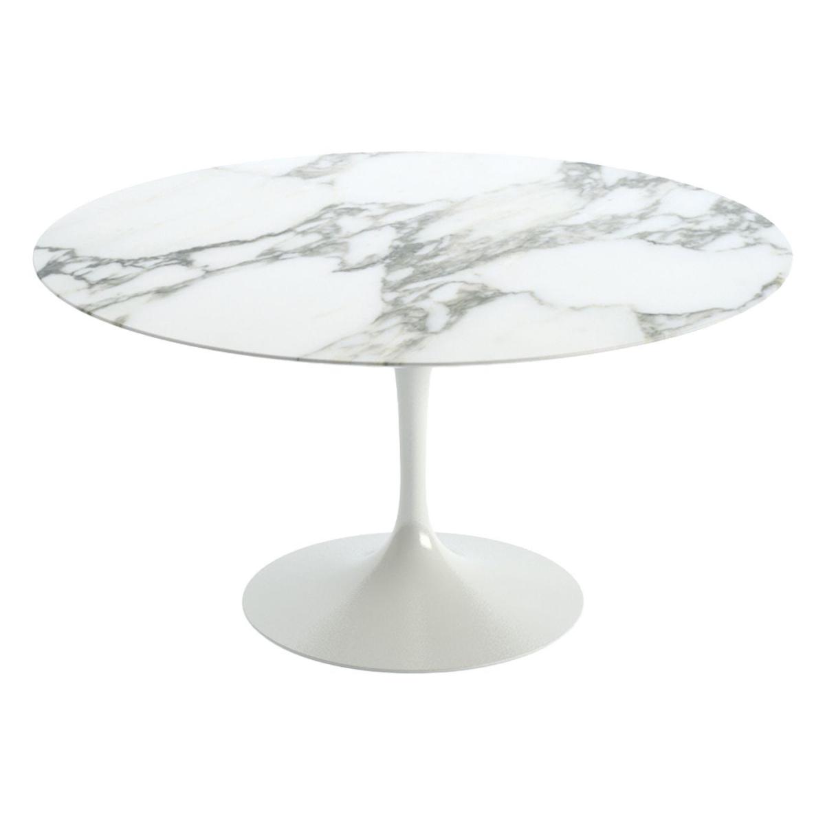 Knoll Saarinen Dining Table with White Base in Verdi Alpi 244cm – image 24