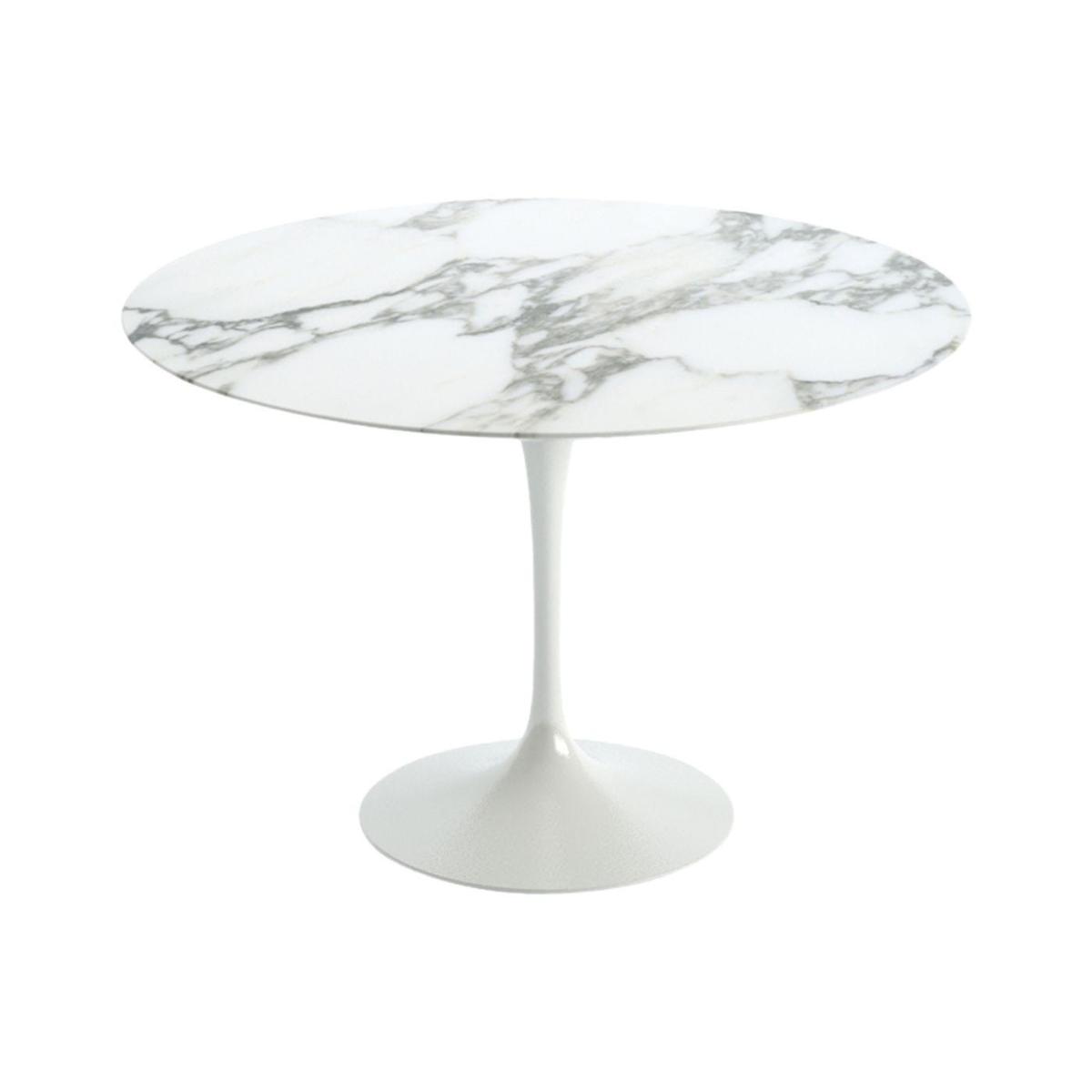 Knoll Saarinen Dining Table with White Base in Verdi Alpi 244cm – image 25