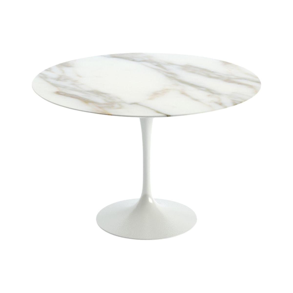 Knoll Saarinen Dining Table with White Base in Verdi Alpi 244cm – image 26