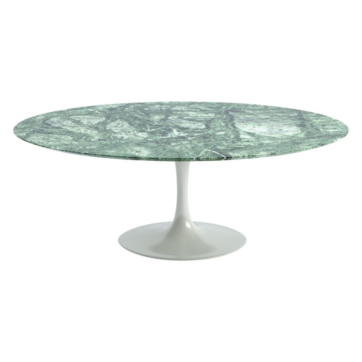 Knoll Saarinen Dining Table with White Base in Verdi Alpi 244cm – image 6