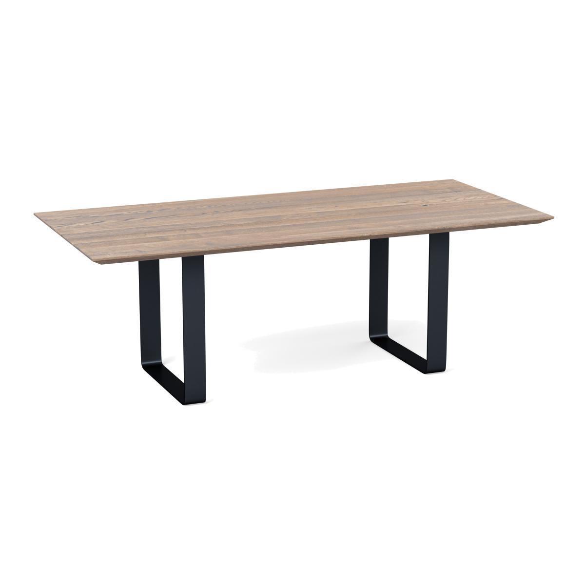 Heal's Prague Table 220x90cm Blonde Oiled Oak Straight Edge Not Filled - Heal's UK Furniture – image 1