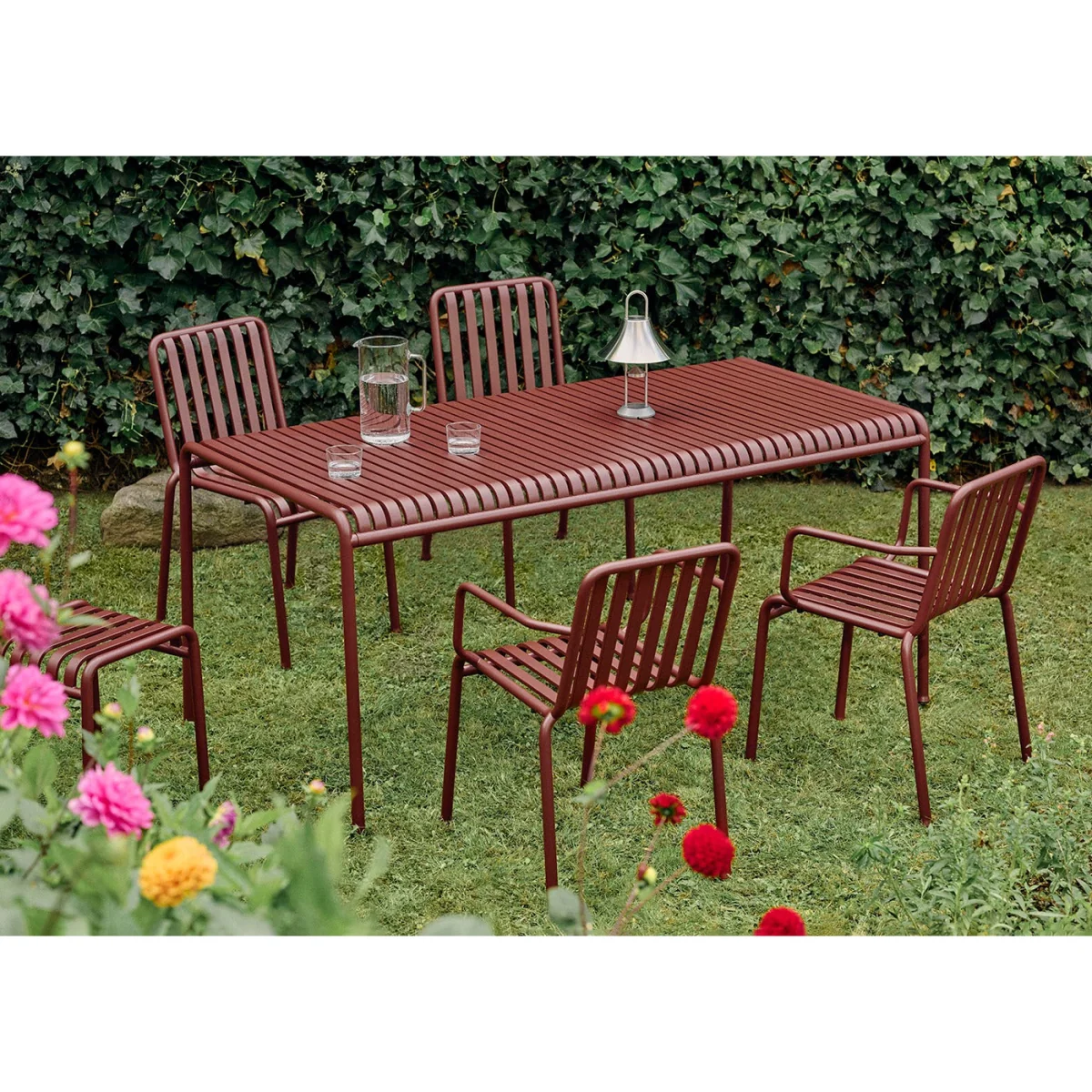 HAY Palissade Dining Table Iron Red 170 x 90cm – image 4