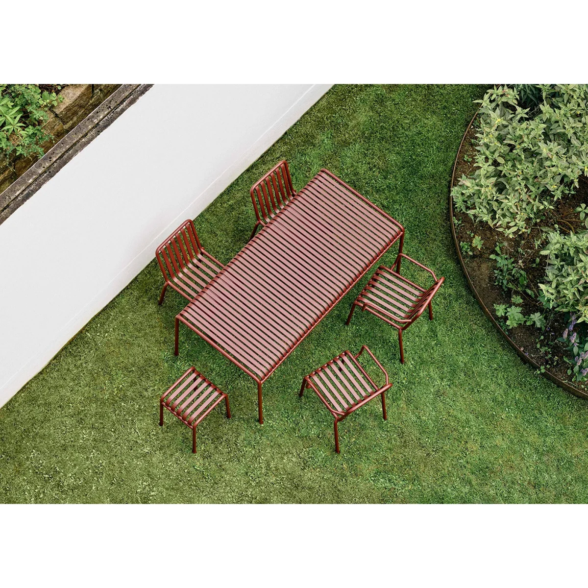 HAY Palissade Dining Table Iron Red 170 x 90cm – image 7