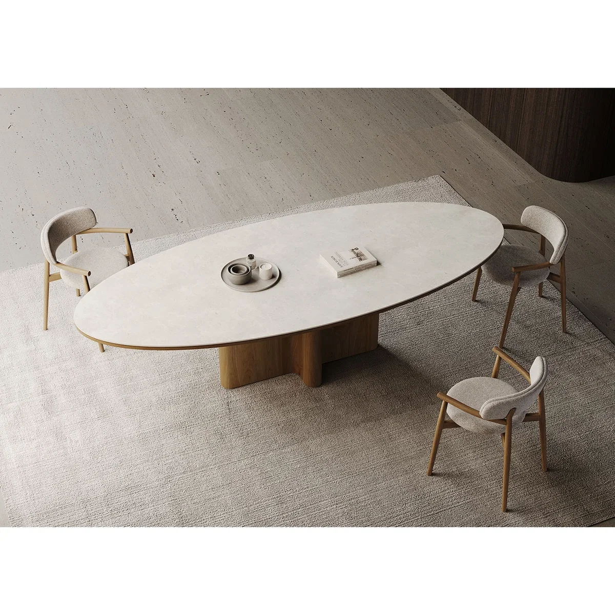 Heal's Plus Dining Table Oval – image 2