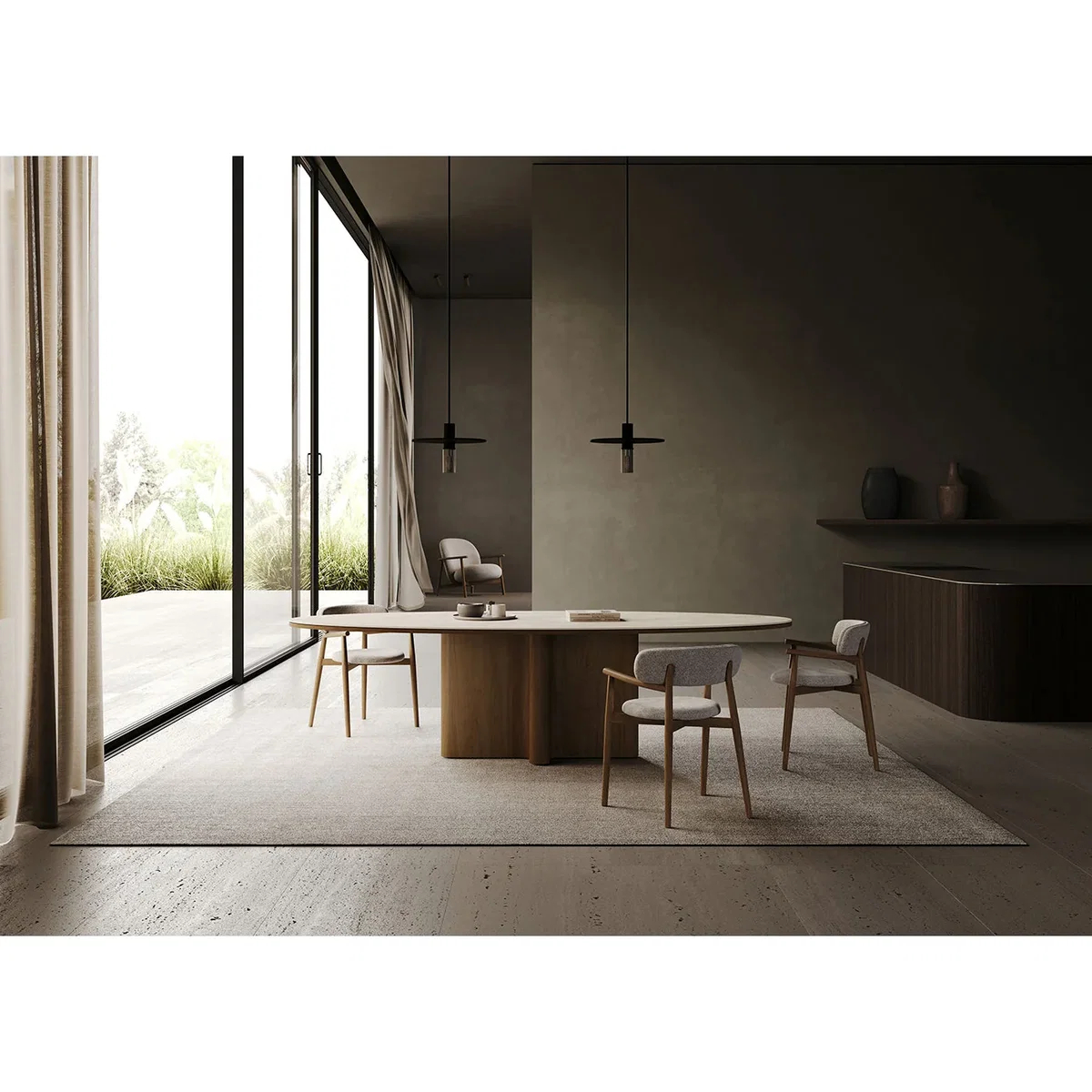 Heal's Plus Dining Table Oval – image 3