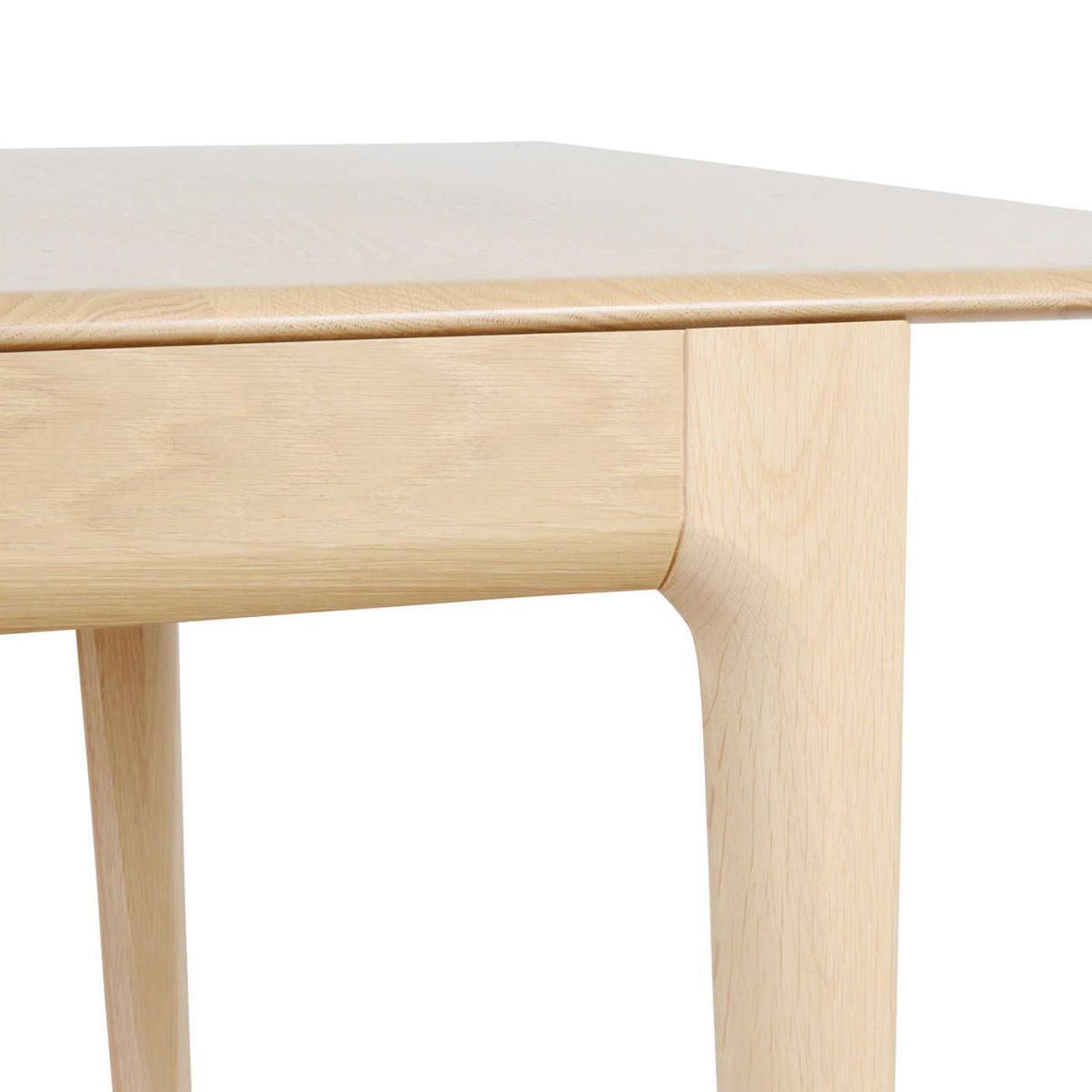 Ercol Romana Medium Extending Dining Table Dead Matt Oak 68 Seater - Heal's UK Furniture – image 2