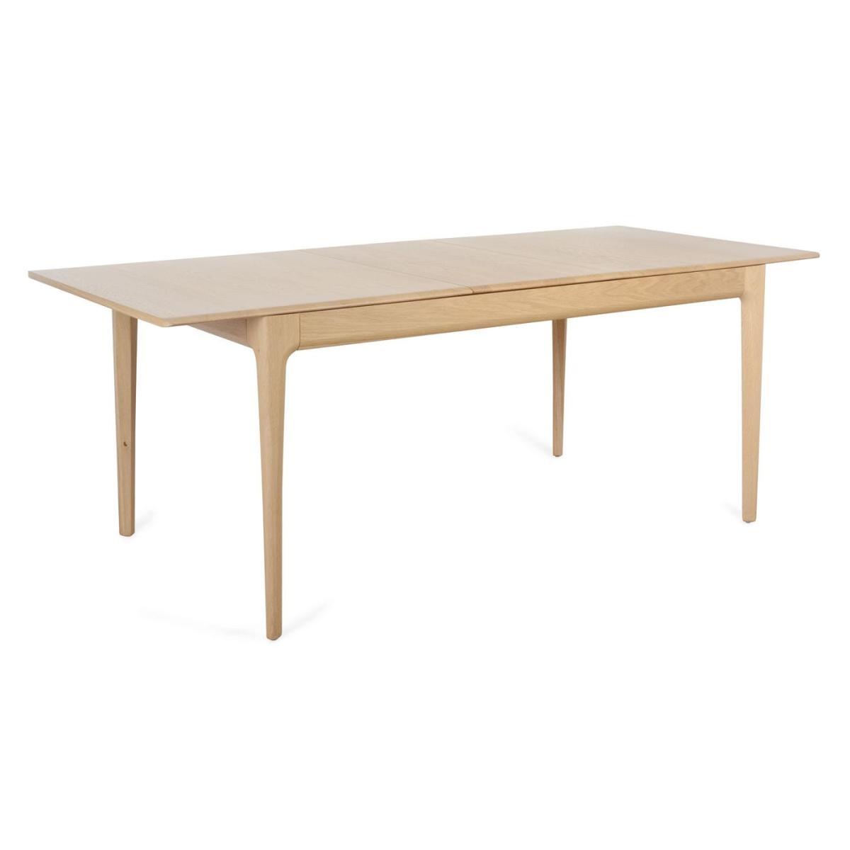 Ercol Romana Medium Extending Dining Table Dead Matt Oak 68 Seater - Heal's UK Furniture – image 3
