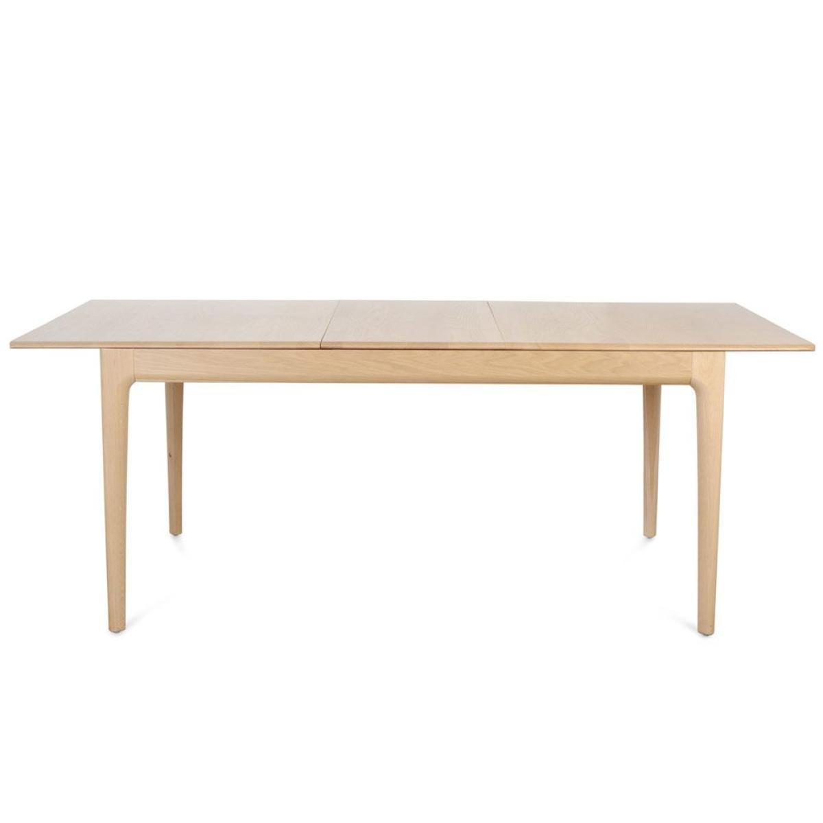 Ercol Romana Medium Extending Dining Table Dead Matt Oak 68 Seater - Heal's UK Furniture – image 7