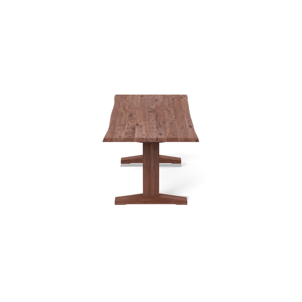 Heal's Lisbon Table 260x90cm Smoked Oak Straight Edge Filled - Heal's UK Furniture – image 3