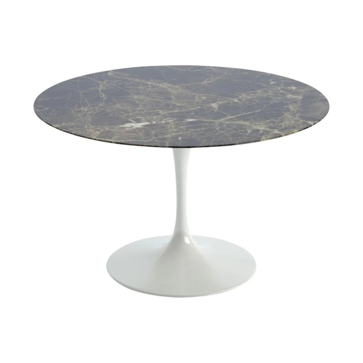 Knoll Saarinen Dining Table with White Base in White Laminate 107cm – image 11
