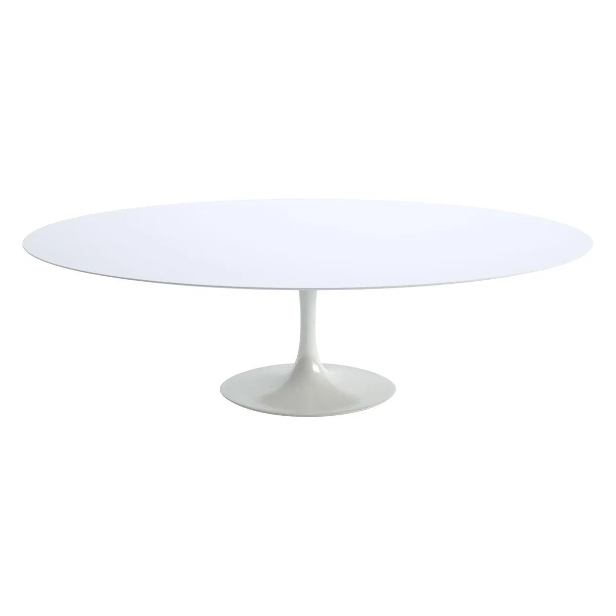 Knoll Saarinen Dining Table with White Base in White Laminate 107cm – image 12