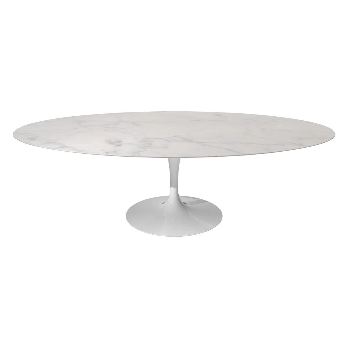 Knoll Saarinen Dining Table with White Base in White Laminate 107cm – image 21