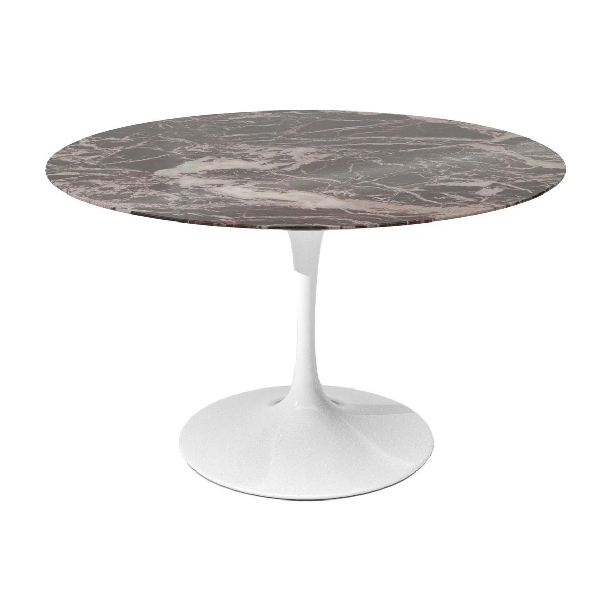 Knoll Saarinen Dining Table with White Base in White Laminate 107cm – image 22