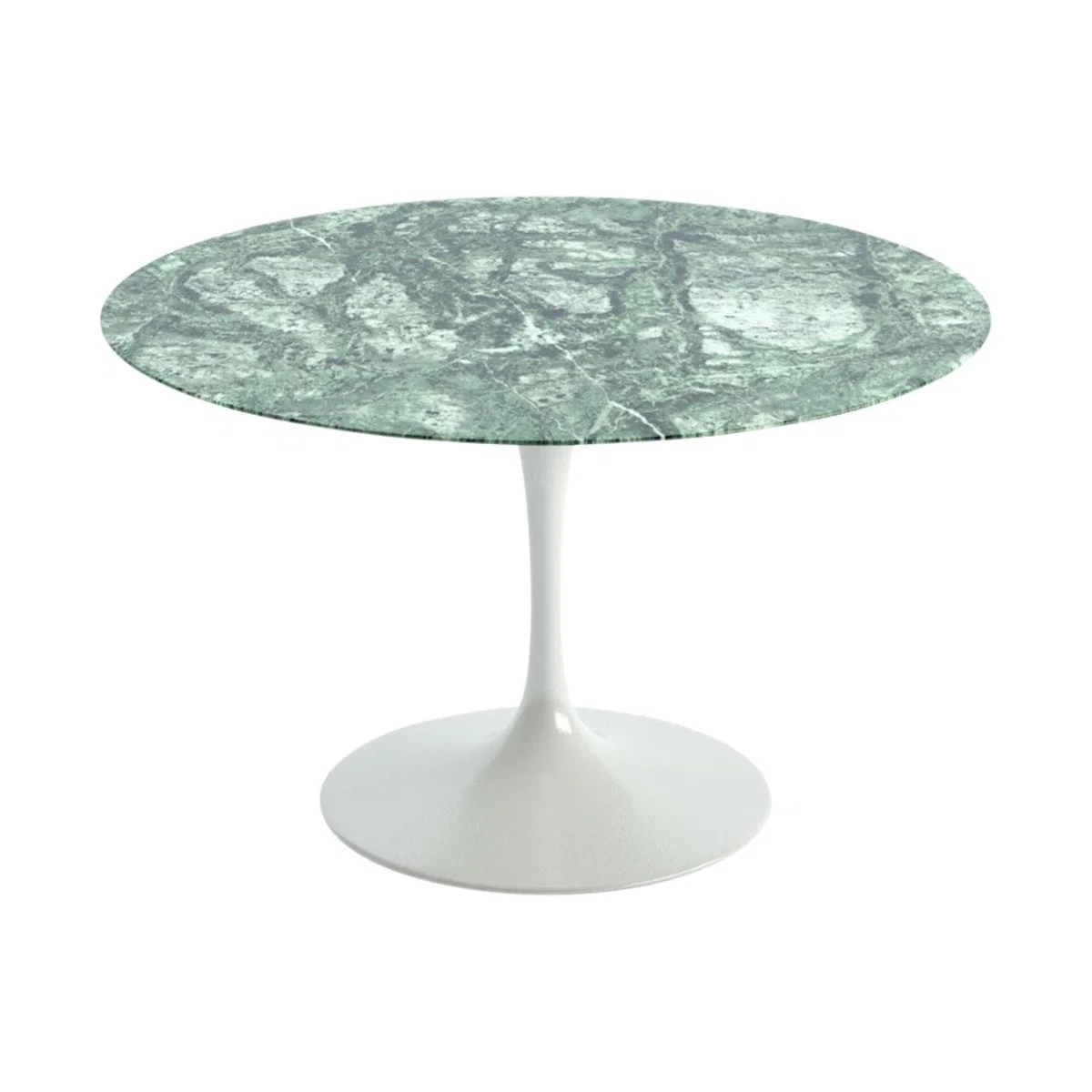 Knoll Saarinen Dining Table with White Base in White Laminate 107cm – image 7