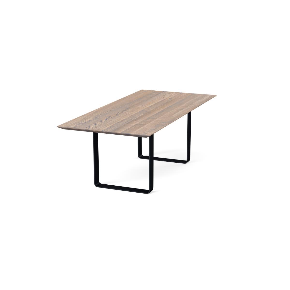 Heal's Prague Table 260x100cm Walnut Straight Edge Not Filled - Heal's UK Furniture – image 2